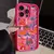 Capa para iphone 16 casos iphone 15 pro max caso colorido cogumelo silicone para - comprar online