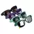 MOONSHADE Óculos de sol com chifre oculto, armazenamento de tubo aquecido, supo - BRIHZA STORE