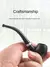 Vintage durável sólido clássico cachimbo fumar 120mm de alta qualidade novo d