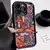 Capa para iphone 16 casos iphone 15 pro max caso colorido cogumelo silicone para - comprar online