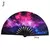 1pc ventilador dobrável de bambu/plástico osso ventilador colorido rave fãs v - loja online