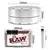 Moedor de tabaco de ervas de 2 camadas, 50mm, kit de bandeja de rolamento de met - loja online