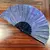1pc ventilador dobrável de bambu/plástico osso ventilador colorido rave fãs v