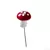50 peças mini cogumelo vermelho jardim pontilhado pequeno vaso diy brinquedo ca - comprar online