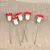 50 peças mini cogumelo vermelho jardim pontilhado pequeno vaso diy brinquedo ca - comprar online