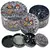 50mm metal dos desenhos animados moedor de ervas 4 camadas tempero moinho de pim - comprar online