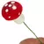 50 peças mini cogumelo vermelho jardim pontilhado pequeno vaso diy brinquedo ca na internet