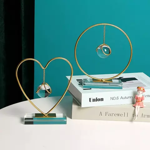 Formas de cristal Decoração