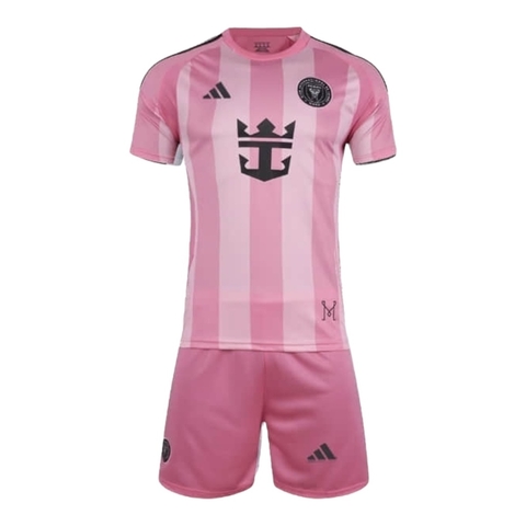Kit Infantil Inter Miami I 25/26 - Adidas - Rosa