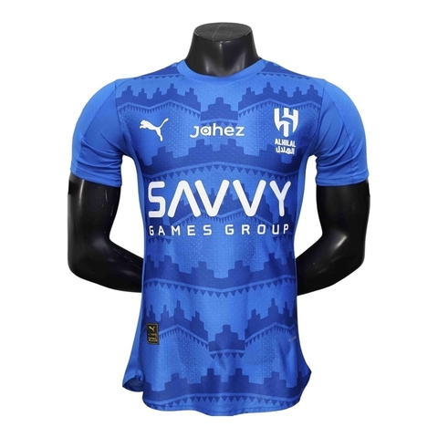 Camisa Al-Hilal I 25/26 - Jogador Puma Masculina - Azul