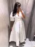 Vestido Bella Vibe – Feminino Longo com Botões e Decote V Minimalista - comprar online