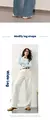 Winter Flow Jeans – Semir Jeans Feminino Estilo Hong Kong com Forro de Lã e Corte Amplo na internet
