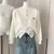 Harajuku Dream – Cardigan Malha Bordado com Botões Estilo Japonês - Chave do Look