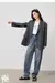 Blazer PowerFit – Feminino Oversized Monocromático com Abertura Traseira - Chave do Look