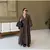 Vestido Belle Encanto – Longo com Renda Ousada, Manga Puff e Decote em V 2025 - comprar online