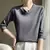 Cropped Soft Shine – T-shirt Feminina 100% Algodão Meia Manga - Chave do Look