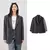 Blazer PowerFit – Feminino Oversized Monocromático com Abertura Traseira na internet