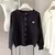 Harajuku Dream – Cardigan Malha Bordado com Botões Estilo Japonês