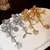 Imagem do Boho Bloom Shine – Brincos Longos de Flor com Cristais Vintage Estilo Boêmio
