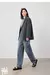 Blazer PowerFit – Feminino Oversized Monocromático com Abertura Traseira