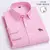 camisas masculinas manga longa,Casual puro algodão oxford bordado cavalo