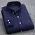 camisas masculinas manga longa,Casual puro algodão oxford bordado cavalo - comprar online