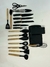 Set Premium 19 Piezas Utensilios Silicona Mango Madera - comprar online