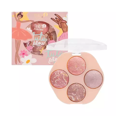 Rubor e iluminador Tutú Glow Trendy