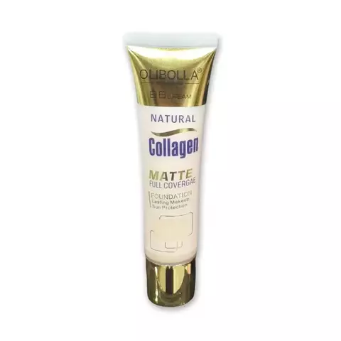 Base matte con colágeno natural y protector solar 50ml
