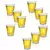 Jogo com 6 Mini Copos de Vidro 20ml - comprar online
