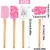 Kit de 3 espátulas de silicone com alças de madeira - Gourmet Lar. Utensílios de Cozinha Criativos, Práticos e Funcionais
