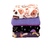 KIT MANTA SOFT ESTAMPADA 03 PÇS CASAL PADRÃO