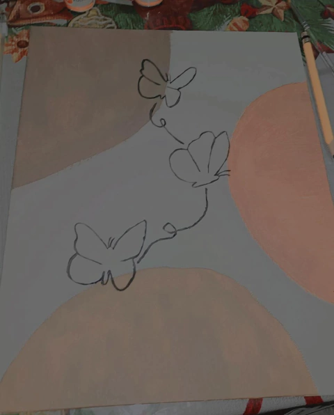 Lienzo personalizado de mariposas