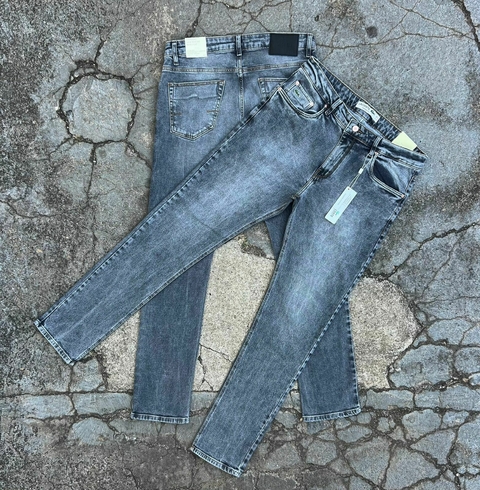 Calça Masculina Jeans LCST - 98% Algodão 2% Elastano Slim Fit