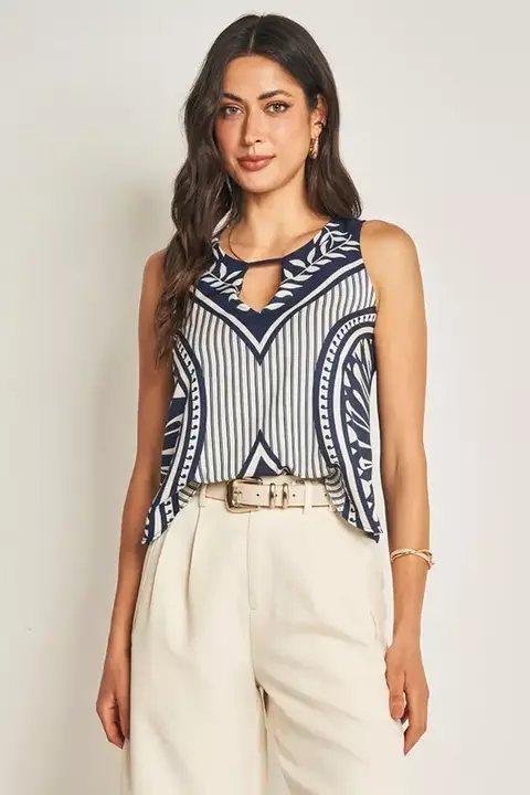 BLUSA GEOMETRICA - comprar online