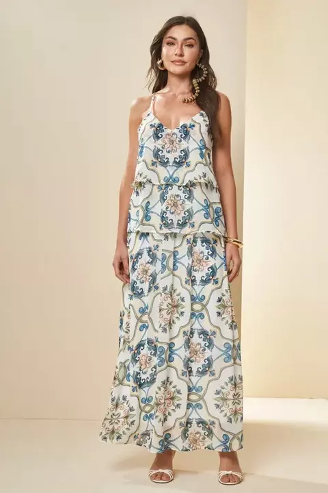 SAIA LONGA ESTAMPADA 105781