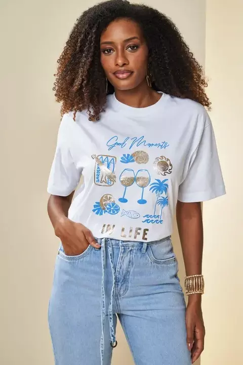 T-SHIRT SARDINHA 105767