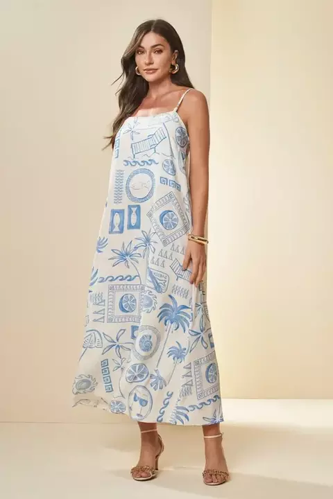 VESTIDO LONGO SARDINHA 105765