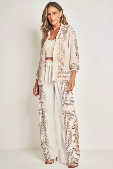 CALÇA LENÇO BOTANICO