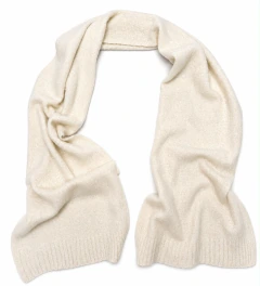 CH1858-BUFANDON BOUCLE PLUMA CRUDO - comprar online