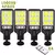 Refletores Led Solar 6000 Lumens com Sensor de Movimento - Compre 1 e leve 4