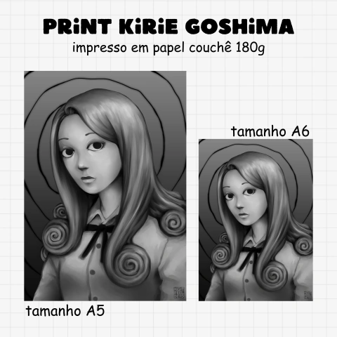 print - kirie goshima