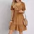 Vestido Solto de Linho com Babados - Leveza e Estilo - comprar online