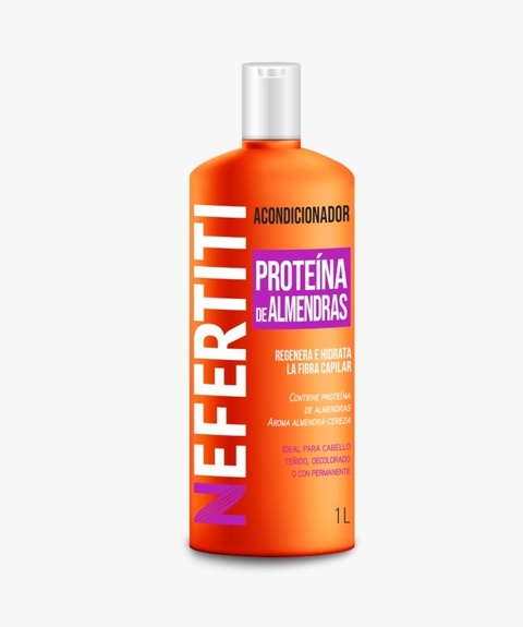 ACONDICIONADOR NEFERTITI ALMENDRAS CABELLO TEÑIDO 1 LT.