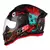 Imagen de CASCO STEALTH ZOMBIE T58 NEGRO BRILLO