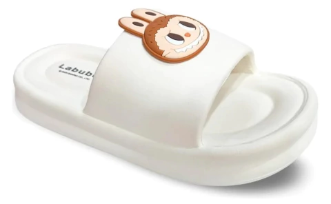 Chanclas Plataforma Livianas Con Pin Labubu - comprar online
