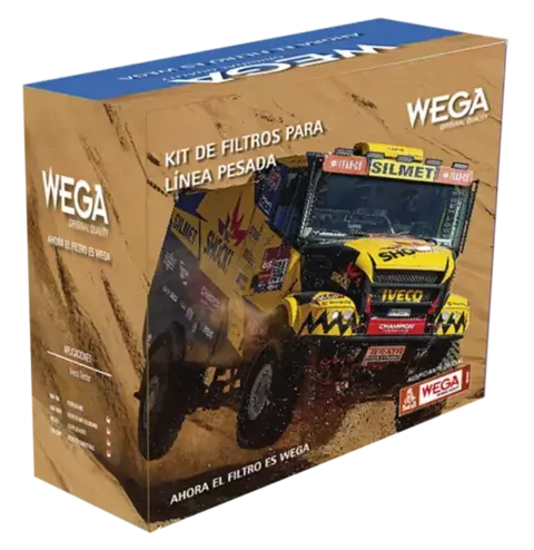 Kit filtros / IVECO Daily 40S14 3,0 - Daily 55C16 - Cubik - Daily 70C16 - 3,0 HPI / wega / WKP-9502