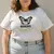 Camiseta Feminina GuGi Borboleta Glorious Estampada 100% Algodão - Elegance