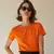 Camiseta Feminina Básica GuGi 100% algodão Lisa Sem Estampa - comprar online