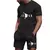 Verão 2025 agasalho de moda masculina, camiseta de manga curta + shorts esporti - loja online